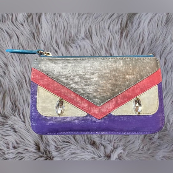 Authentic FENDI Monster Keychain Coin Pouch - Picture 1 of 10